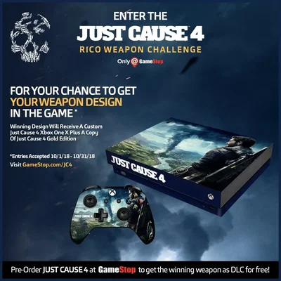 Microsoft Xbox One X Just Cause 4 Console