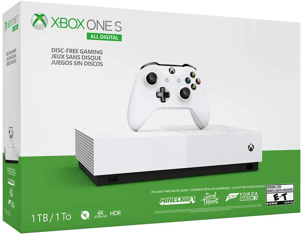 Microsoft Xbox One S All Digital Console