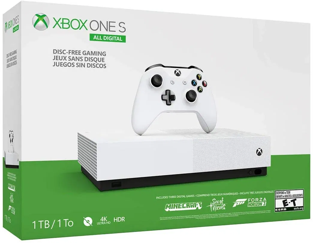 Microsoft Xbox One S All Digital Console