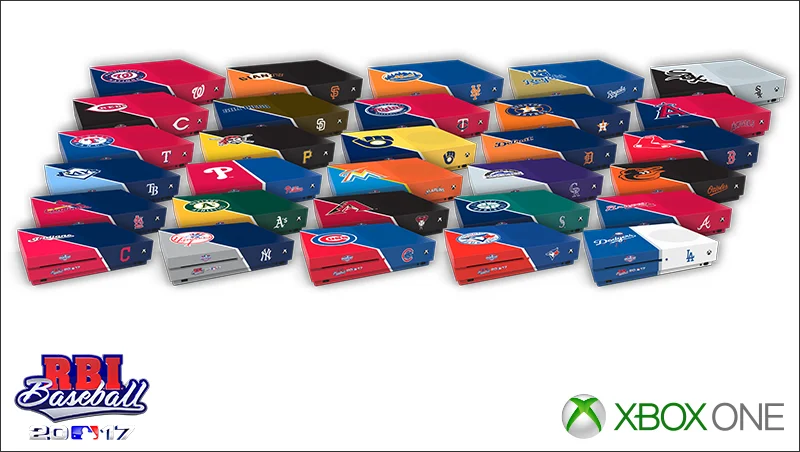  Microsoft Xbox One S MLB RBI Baseball 2017 Opening Day Console
