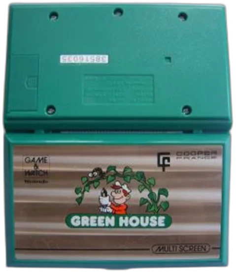  Nintendo Game &amp; Watch Green House Cooper