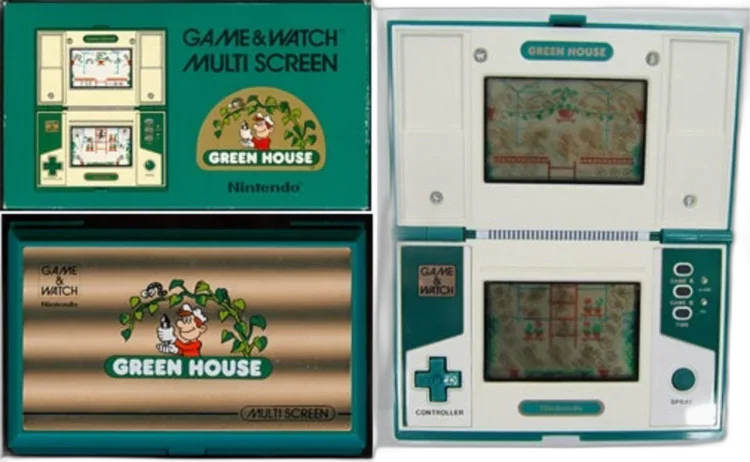  Nintendo Game &amp; Watch Green House
