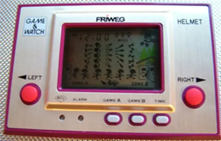Consolevariations - Nintendo Game & Watch Helmet Friweg