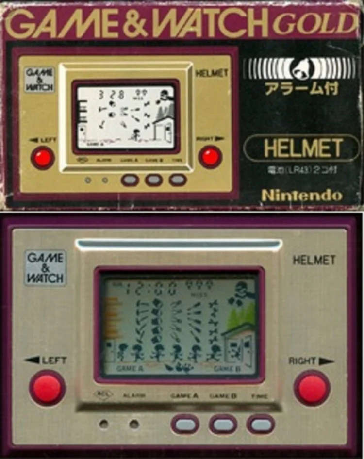  Nintendo Game &amp; Watch Helmet