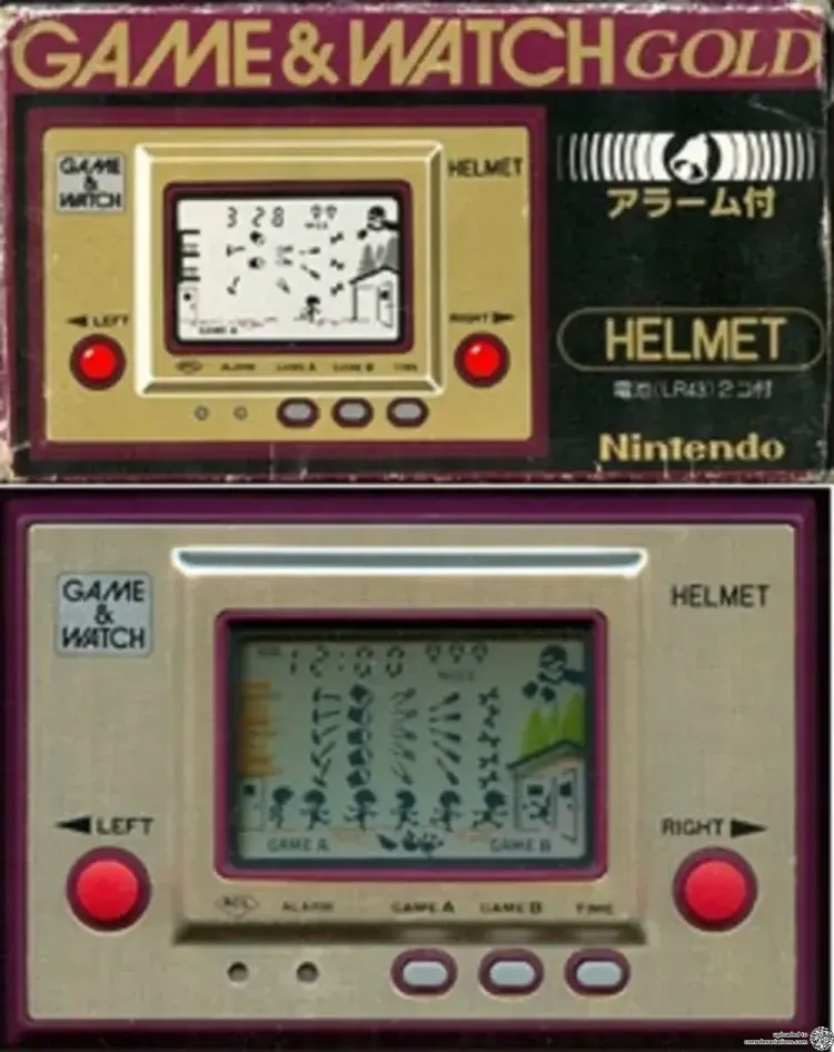 Consolevariations - Nintendo Game & Watch Helmet | Consolevariations