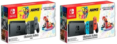 Nintendo Switch Arms + Mario Kart 8 Deluxe Bundle [RU]