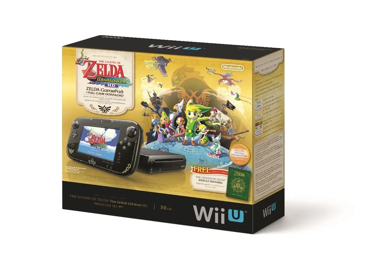 Nintendo Wii U Zelda Wind Waker Console [NA] - Consolevariations