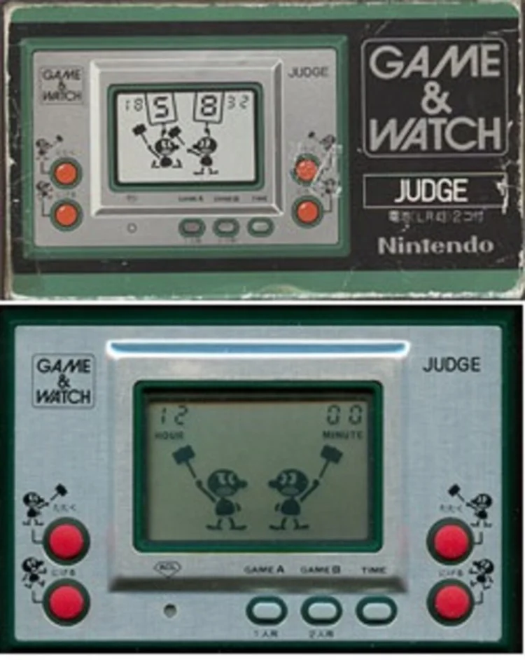 Nintendo Game &amp; Watch Judge Green