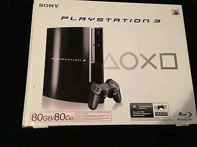  Sony PlayStation 3 80gb Console