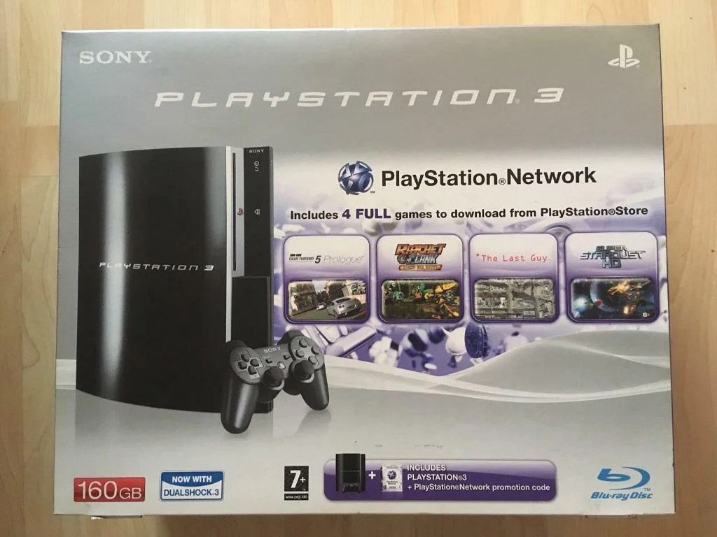 Sony PlayStation 3 160gb Console