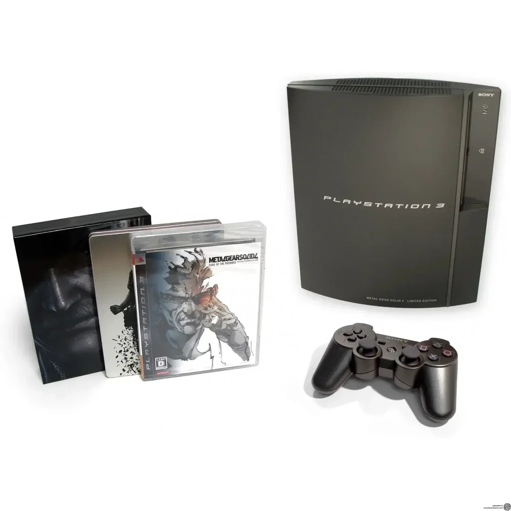 Consolevariations - Sony PlayStation 3 Metal Gear Solid 4 Grey