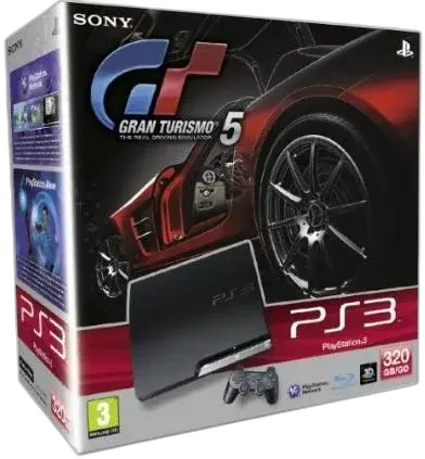 Sony PlayStation 3 Slim Gran Turismo 5 Bundle