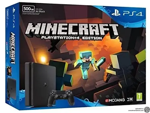 ps4 slim ソフトセット Consolevariations - Sony PlayStation 4 Slim Minecraft Bundle