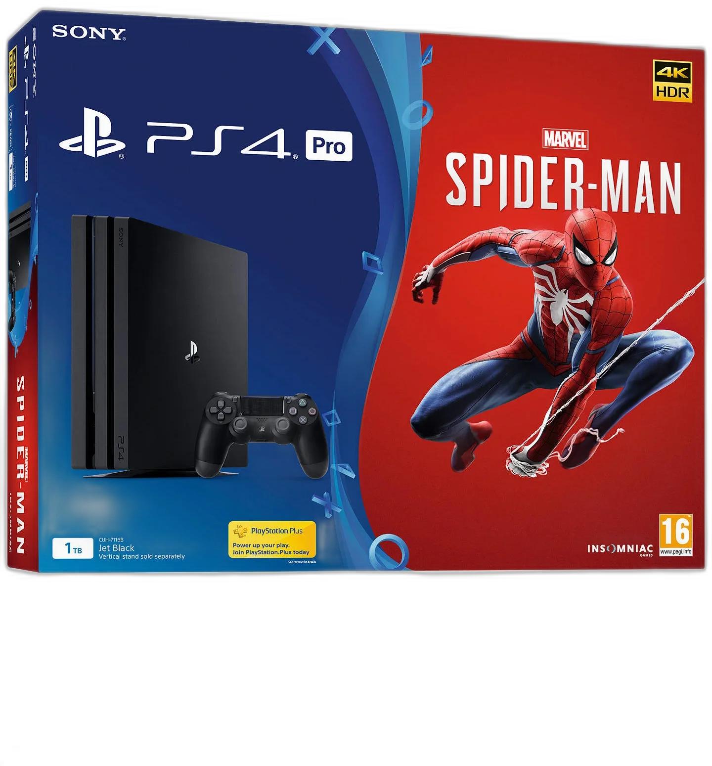  Sony PlayStation 4 Pro Spider-Man Bundle [EU]
