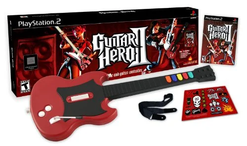  Sony PlayStation 2 Guitar Hero II Guitar [NA]