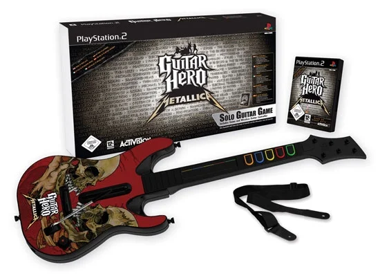  Sony PlayStation 2 Guitar Hero Metallica Guitar [NA]