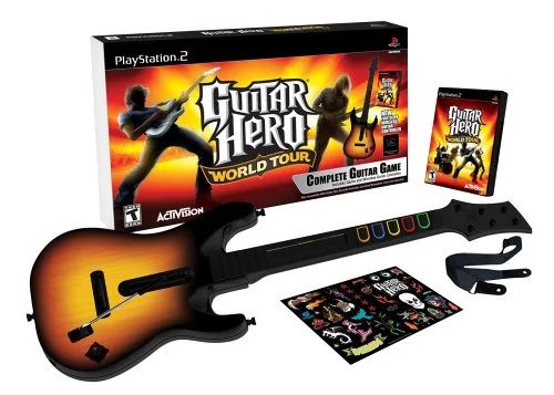  Sony PlayStation 2 Guitar Hero World Tour Guitar [NA]