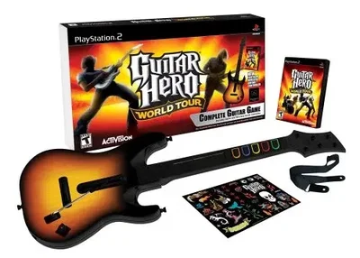 Sony PlayStation 2 Guitar Hero World Tour Guitar [NA]