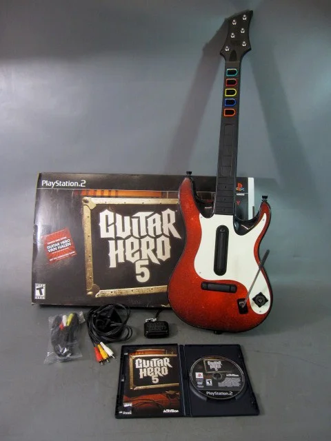  Sony PlayStation 2 Guitar Hero 5 Guitar [NA]
