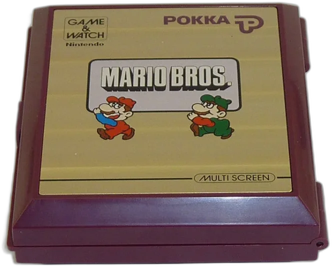  Nintendo Game &amp; Watch  Mario Bros Pokka