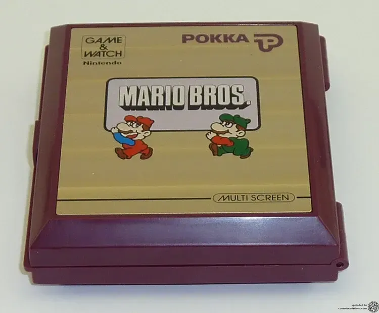 Consolevariations - Nintendo Game & Watch Mario Bros Pokka 