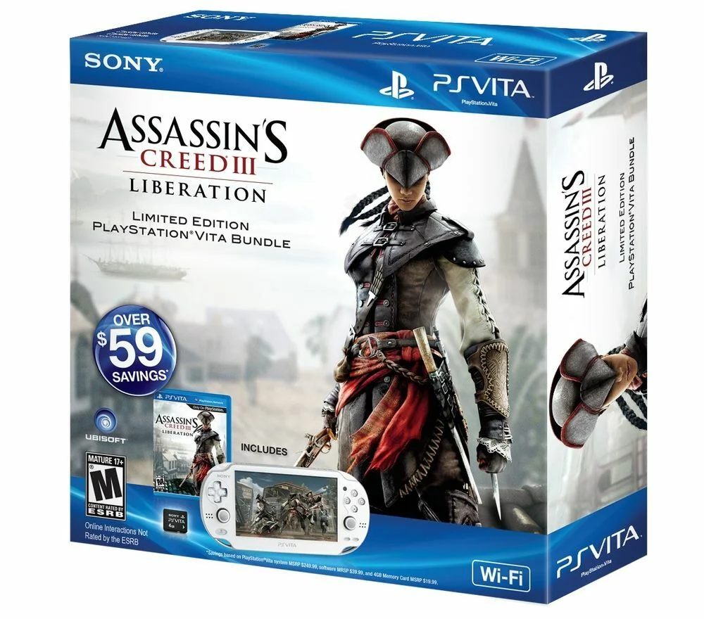  Sony PS Vita Assassin&#039;s Creed 3 Bundle