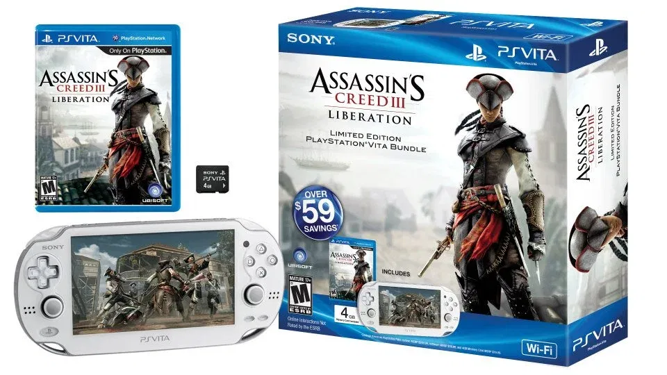 Sony PS Vita Assassin's Creed 3 Bundle - Consolevariations