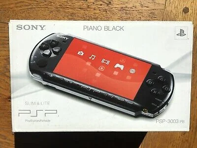  Sony PSP Piano Black Console [UK]