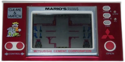 Nintendo Game & Watch Mario's Cement Factory Mitsubishi