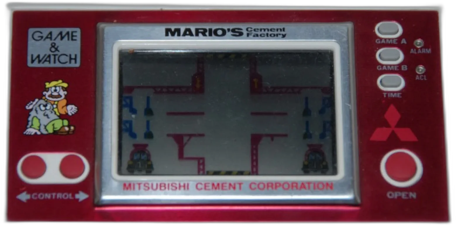 Nintendo Game & Watch Panorama Mario's Bombs Away