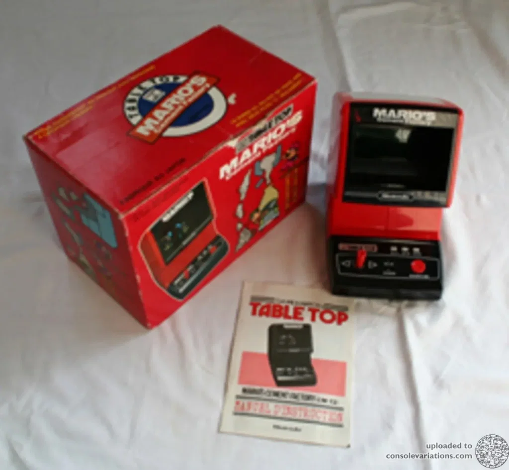 Consolevariations - Nintendo Game & Watch Mario's Cement Factory