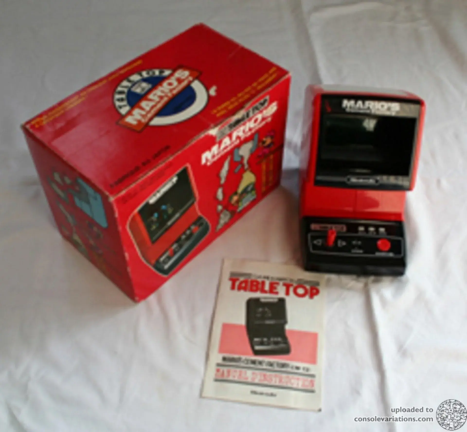 Consolevariations - Nintendo Game & Watch Mario's Cement Factory