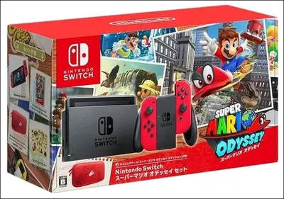 Nintendo Switch Super Mario Odyssey + Carrying Case [JP]