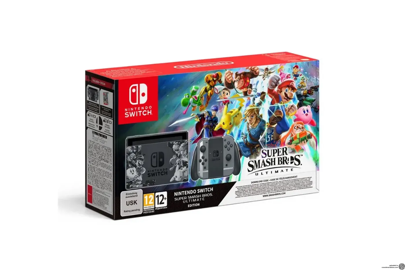 Consolevariations - Nintendo Switch Super Smash Bros Ultimate Console ...