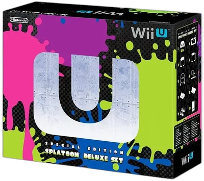 Nintendo Wii U Splatoon Deluxe Set Bundle [US]