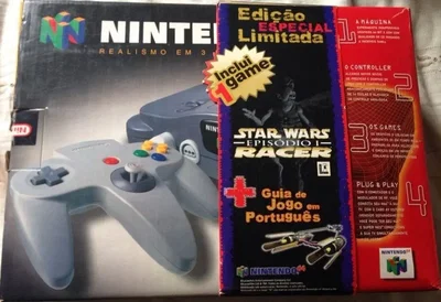 Nintendo 64 Star Wars Episode 1 Racer Bundle [BR]