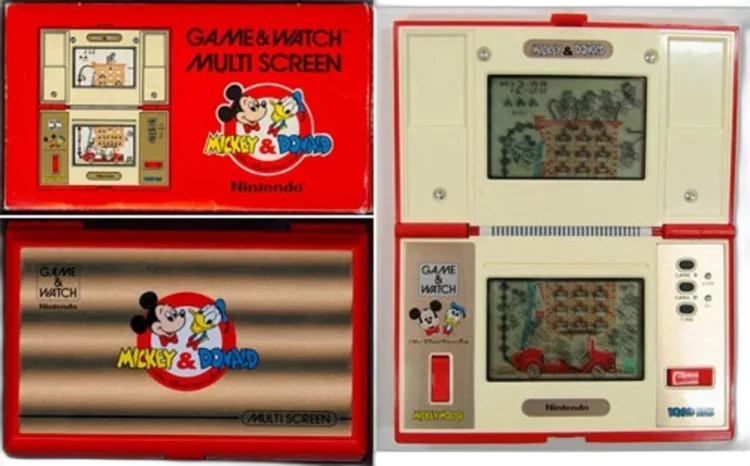  Nintendo Game &amp; Watch Mickey &amp; Donald
