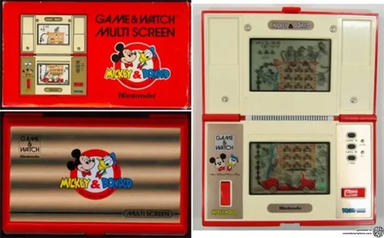 Consolevariations - Nintendo Game & Watch Mickey & Donald