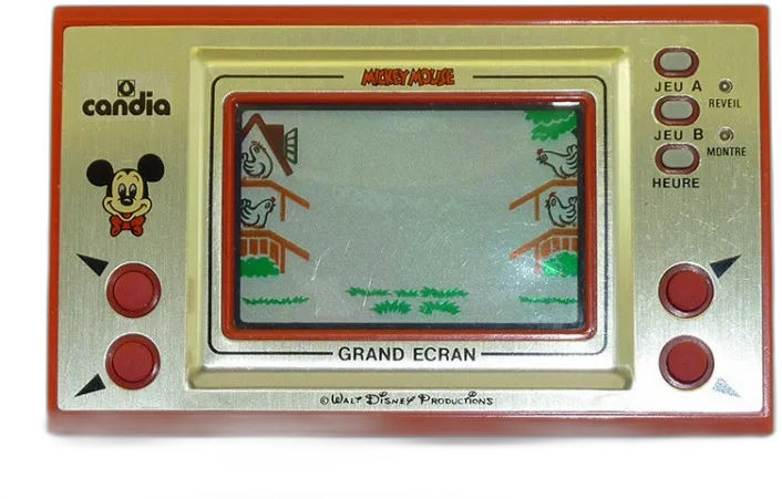  Nintendo Game &amp; Watch Mickey Mouse Candia