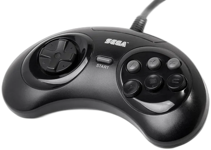 Sega Genesis 6 Button Arcade Pad