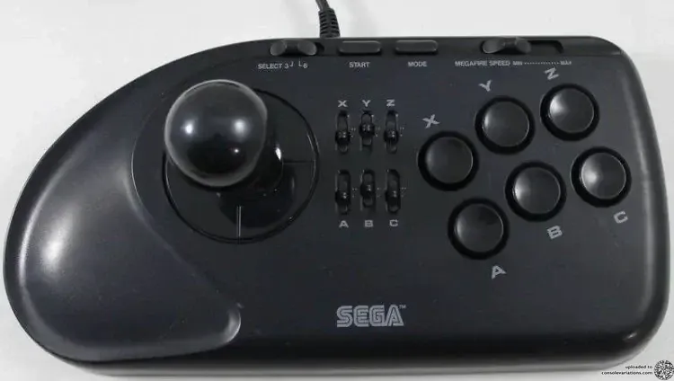 Consolevariations - Sega Genesis MK01627 6 Button Arcade Stick