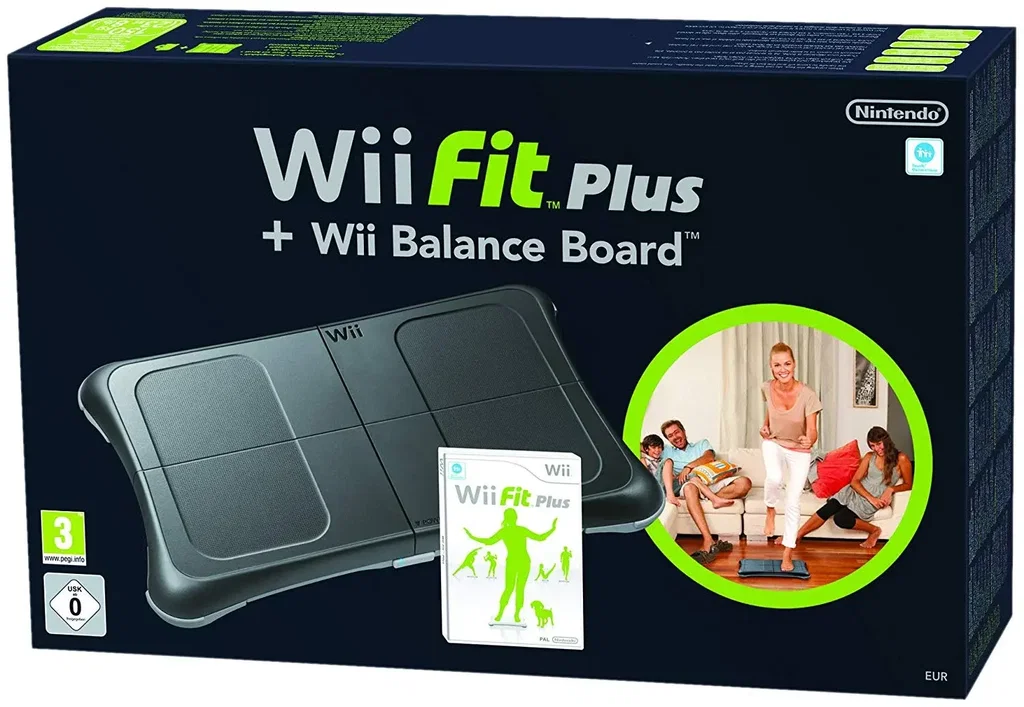 Consolevariations - Nintendo Wii Fit Plus Black Balance Board
