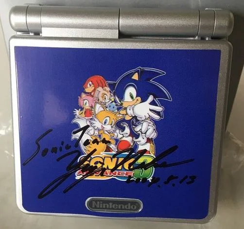  Nintendo Game Boy Advance SP Sonic Advance 3 Console