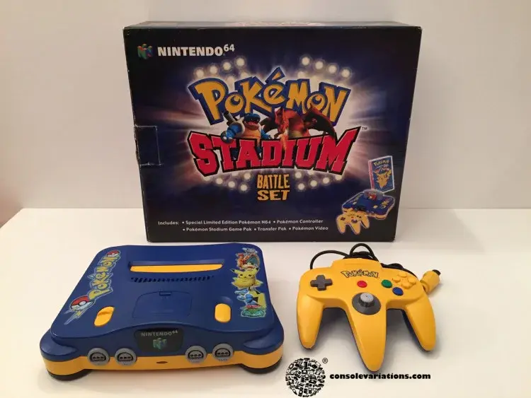 Consolevariations - Nintendo 64 Pokemon Battle Set Console
