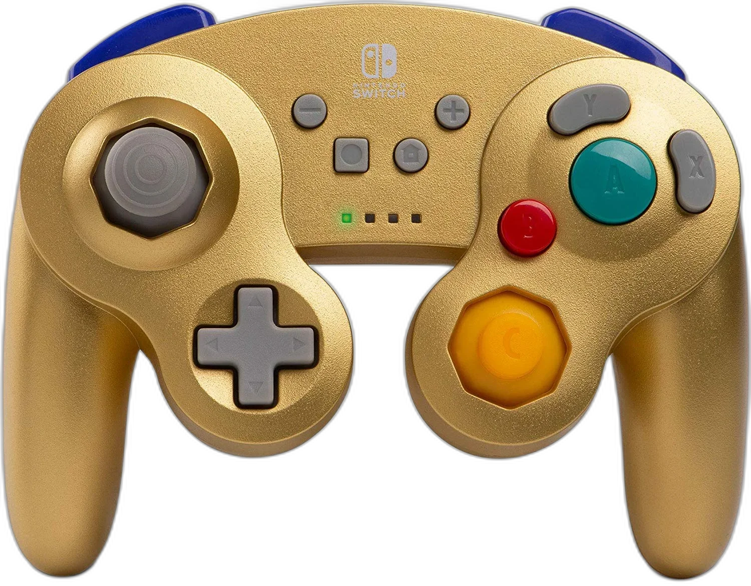  Power A Switch Gold GameCube Wireless Controller