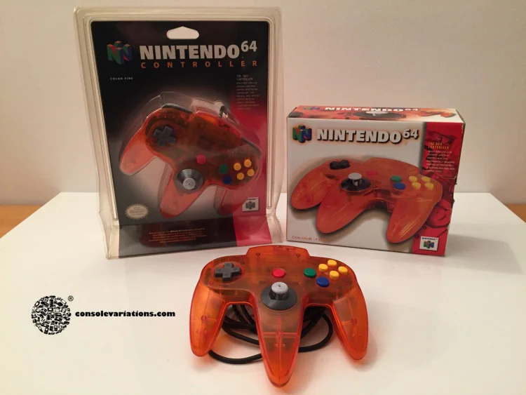  Nintendo 64 Fire Orange Controller [NA]