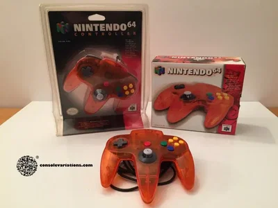 Nintendo 64 Fire Orange Controller [NA]