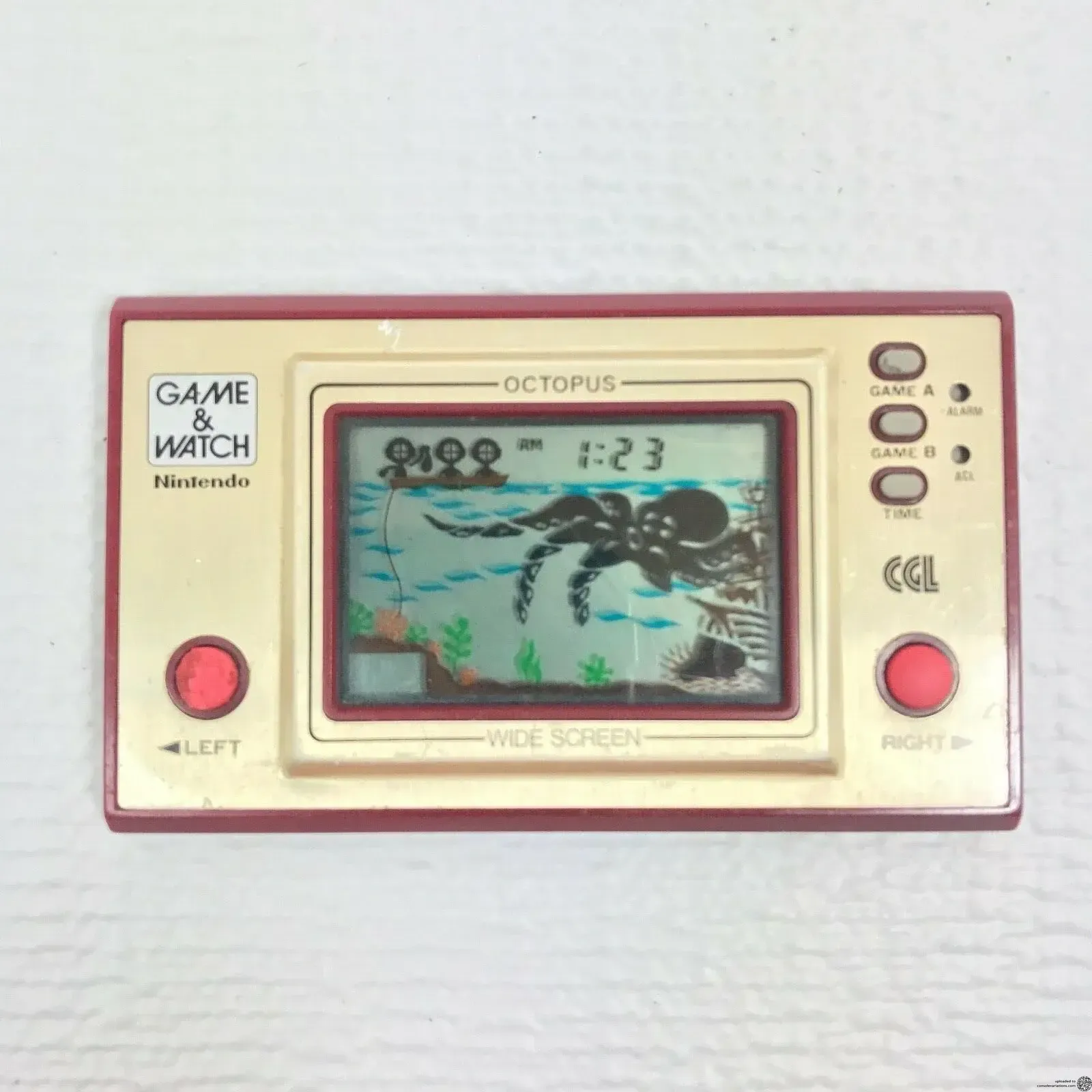 Consolevariations - Nintendo Game & Watch Octopus CGL