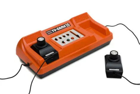 Nintendo Color TV Game 15 CTG-15V Console Orange With Box