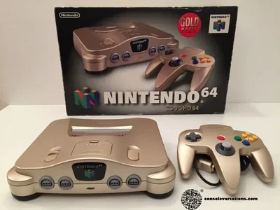 Nintendo 64 Gold Console [JP]